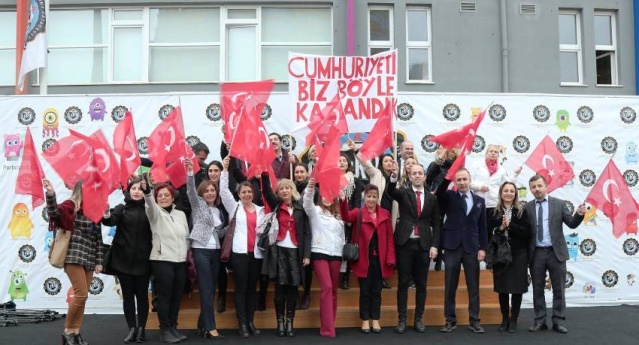 Ataşehir, Emlak Konur Ortaokulu Cumhuriyet Bayramı Kutlamaları, 2017