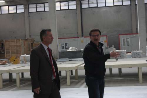 ÇANDEF, KURŞUNLU SÖĞÜT SERAMİK FABRİKA ZİYARETİ