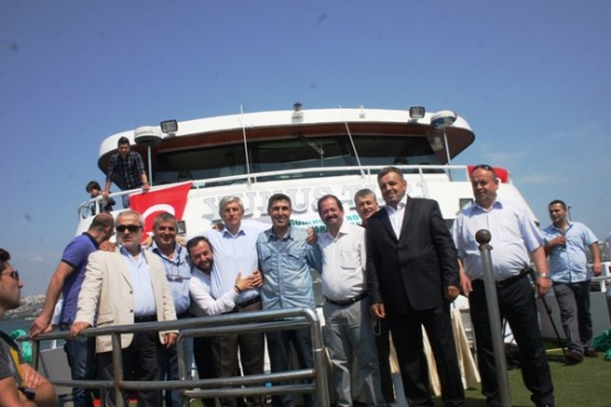 CÖREKCİLER KÖYÜ BOGAZ TEKNE TURU 2014