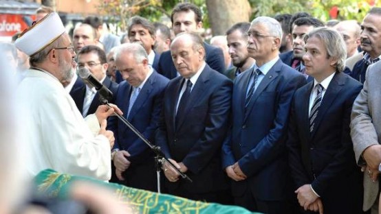 Kadir Topbaş, Saadet Eres Cenaze Fotoları