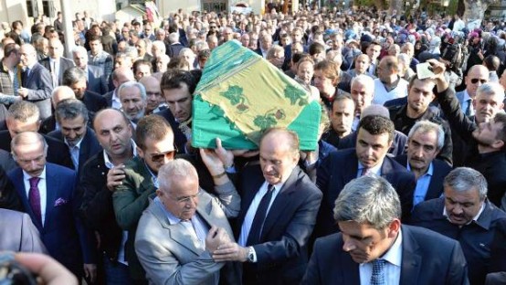 Kadir Topbaş, Saadet Eres Cenaze Fotoları