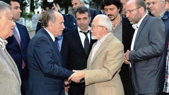 Kadir Topbaş, Saadet Eres Cenaze Fotoları