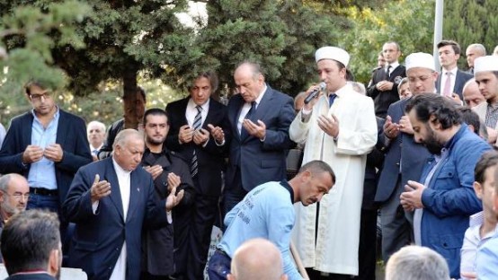 Kadir Topbaş, Saadet Eres Cenaze Fotoları