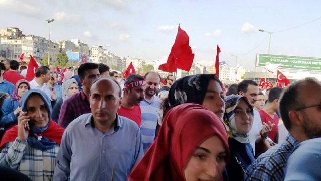 Yenikapı Demokrasi ve Şehitler Mitingi fotoları 2016